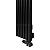  Arbiola Ritmo V 500-40-14 секции черный вертикальный радиатор c нижним подключением