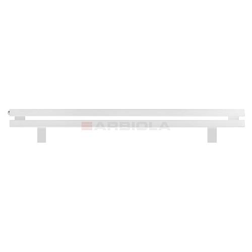 Arbiola Gorizont Ritmo HZ 1250-40-02 секции белый горизонтальный  радиатор c боковым подключением (на ножках)