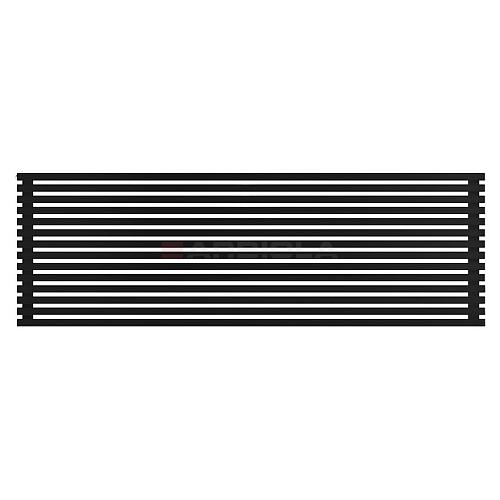 Arbiola Gorizont Ritmo H 2500-40-14 секций чёрный горизонтальный  радиатор c боковым подключением
