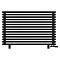 Arbiola Gorizont Ritmo VZ 1250-40-14 секций чёрный горизонтальный  радиатор c нижним подключением (на ножках)