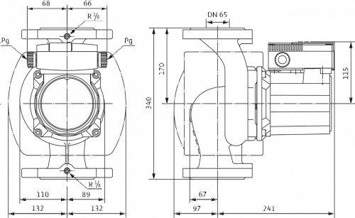 Wilo TOP-S 65/10 DM PN6/10 Циркуляционный насос фланцевый