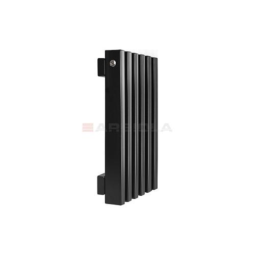 Arbiola Compact H 500-63-24 секции черный вертикальный радиатор c боковым подключением