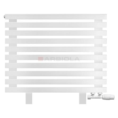 Arbiola Gorizont Ritmo VZ 700-40-10 секций белый горизонтальный  радиатор c нижним подключением (на ножках)