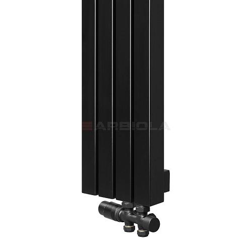 Arbiola Mono V 1800-60-05 секции черный вертикальный радиатор c нижним подключением