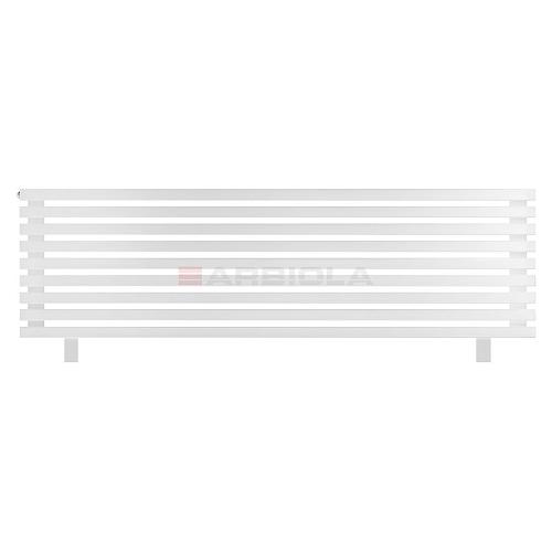 Arbiola Gorizont Ritmo HZ 1750-40-09 секций белый горизонтальный  радиатор c боковым подключением (на ножках)