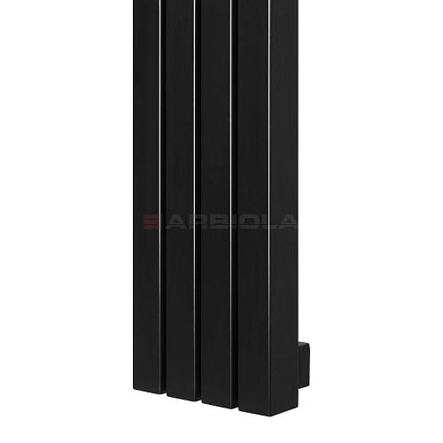 Arbiola Mono H 700-60-18 секции черный вертикальный радиатор c боковым подключением