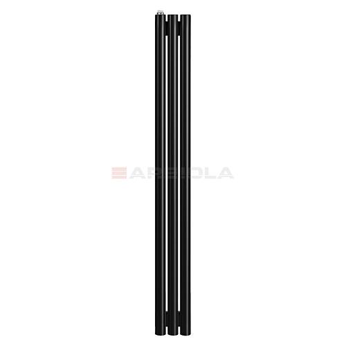Arbiola Iris 42 H 1250-42-03 секции черный вертикальный радиатор c боковым подключением
