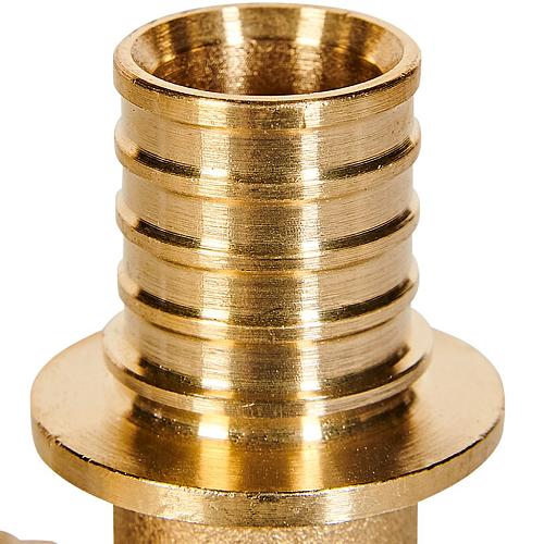 ROMMER Тройник-переходник с внутренней резьбой 20xG3/4 для трубы из сшитого полиэтилена осевой