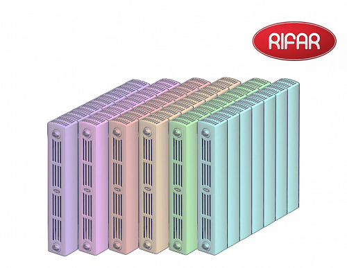 Rifar Supremo Ventil  500 - 04 секции биметаллический радиатор с нижним правым подключением