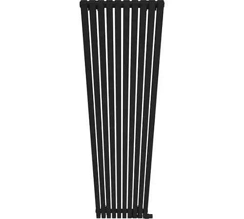 КЗТО QUADRUM 30 V 1- 1750-6 R RAL1T103S9005 Радиатор (черный матовый муар) с нижним подключением