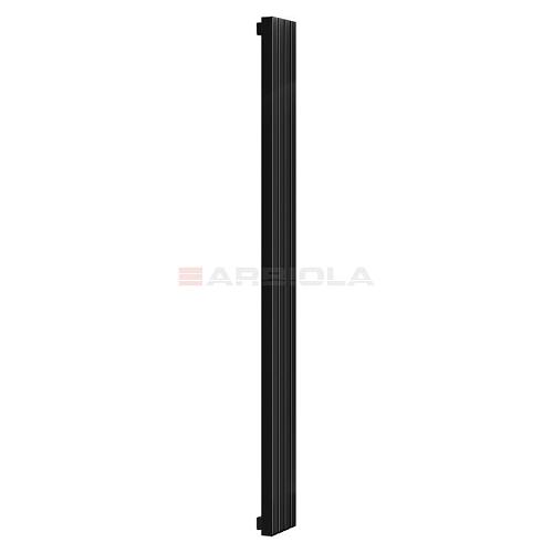 Arbiola Mono H 2200-60-09 секции черный вертикальный радиатор c боковым подключением
