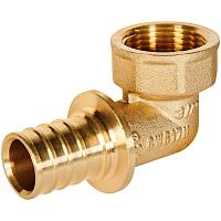 ROMMER Уголок-переходник с внутренней резьбой 25xG3/4 для трубы из сшитого полиэтилена осевой