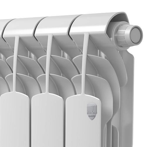 Royal Thermo Vittoria Super 500 VDR / 8 секции Биметаллический радиатор с нижним правым подключением