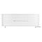 Arbiola Gorizont Ritmo VZ 2000-40-10 секций белый горизонтальный  радиатор c нижним подключением (на ножках)