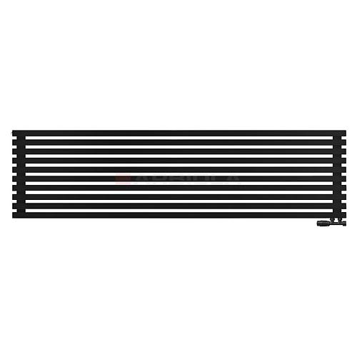 Arbiola Ritmo Gorizont V 2200-40-10 секций чёрный горизонтальный радиатор c нижним подключением