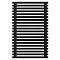 Arbiola Gorizont Ritmo H 700-40-20 секций чёрный горизонтальный  радиатор c боковым подключением