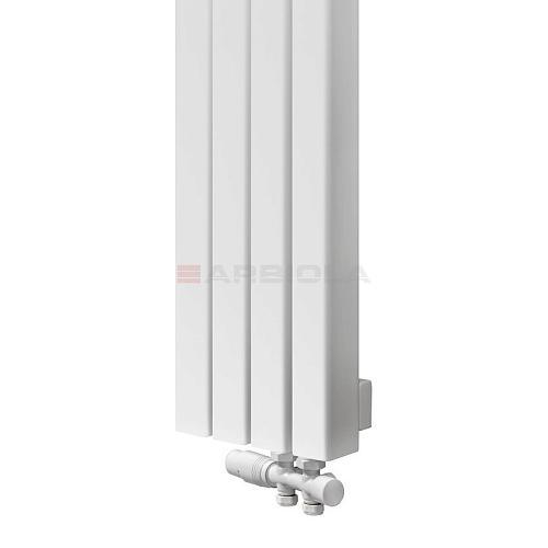 Arbiola Mono V 1500-60-10 секции белый вертикальный радиатор c нижним подключением
