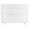 Arbiola Gorizont Ritmo HZ 1250-40-15 секций белый горизонтальный  радиатор c боковым подключением (на ножках)