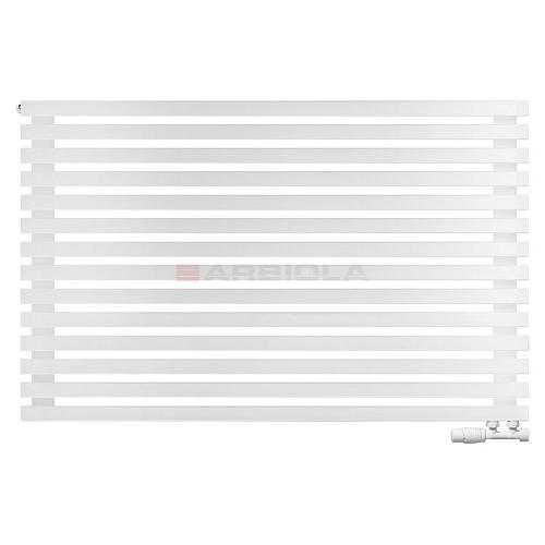 Arbiola Ritmo Gorizont V 1200-40-14 секций белый горизонтальный радиатор c нижним подключением