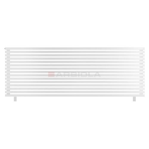 Arbiola Gorizont Ritmo HZ 2500-40-15 секций белый горизонтальный  радиатор c боковым подключением (на ножках)