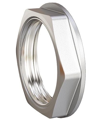 LD Pride Контргайка DN50 (2") латунь никель