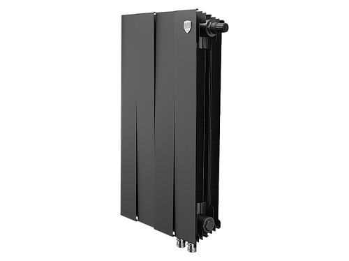 Royal Thermo Piano Forte Noir Sable VDR 500/4 секции БиМеталлический радиатор