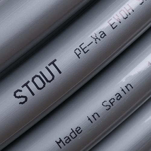 STOUT PEX-a 20х2,8 (90 м) труба из сшитого полиэтилена серая