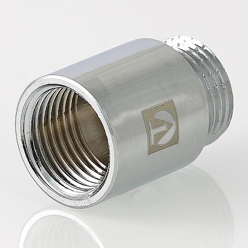 Valtec 3/4" x 100 мм Удлинитель хромированный внутренняя/наружная резьба