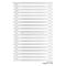 Arbiola Gorizont Ritmo V 700-40-19 секции белый горизонтальный радиатор c нижним подключением