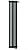 Zehnder Charleston Completto 2180/04 V001 1/2" RAL 9017 matt/9217 нижнее подключение черный матовый
