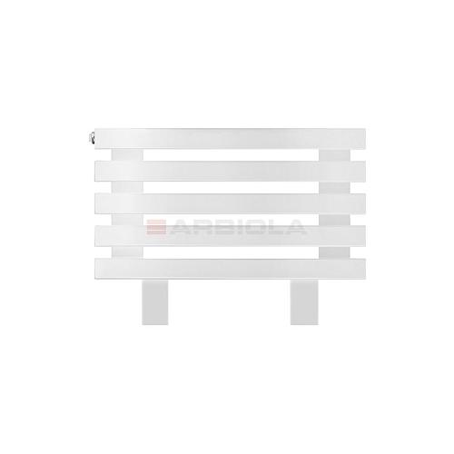 Arbiola Gorizont Ritmo HZ 600-40-05 секций белый горизонтальный  радиатор c боковым подключением (на ножках)