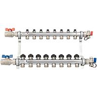 РЕХАУ К-т коллекторов HKV из нерж. стали на 8 контура с шар. кранами