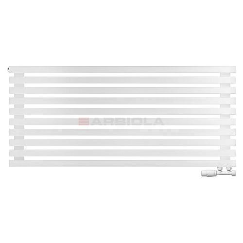 Arbiola Ritmo Gorizont V 1200-40-10 секций белый горизонтальный радиатор c нижним подключением