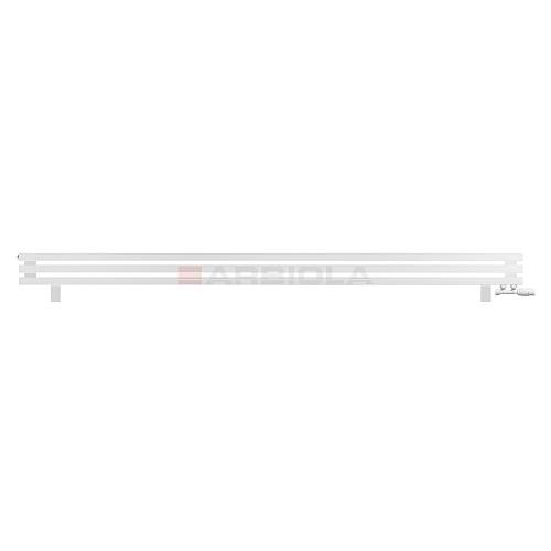 Arbiola Gorizont Ritmo VZ 2500-40-03 секции белый горизонтальный  радиатор c нижним подключением (на ножках)
