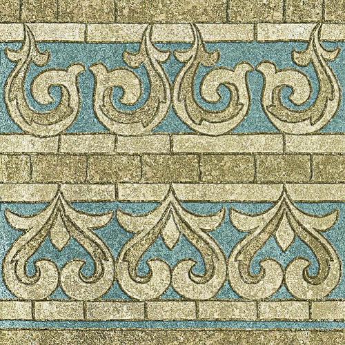 Tagina Apogeo 14 Apogeo Fascia Lobata Piana Azzurro 35×35 см Декор
