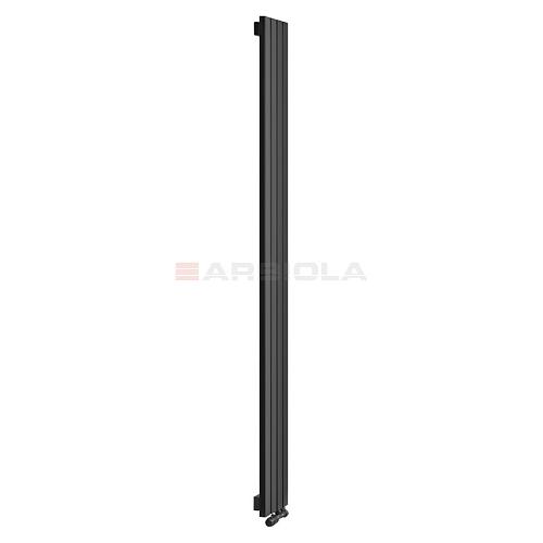 Arbiola Liner V 2200-36-14 секции черный вертикальный радиатор c нижним подключением