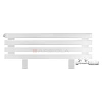 Arbiola Gorizont Ritmo VZ 1000-40-04 секции белый горизонтальный  радиатор c нижним подключением (на ножках)