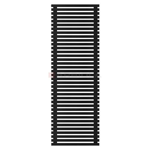 Arbiola Gorizont Ritmo H 700-40-37 секций чёрный горизонтальный  радиатор c боковым подключением