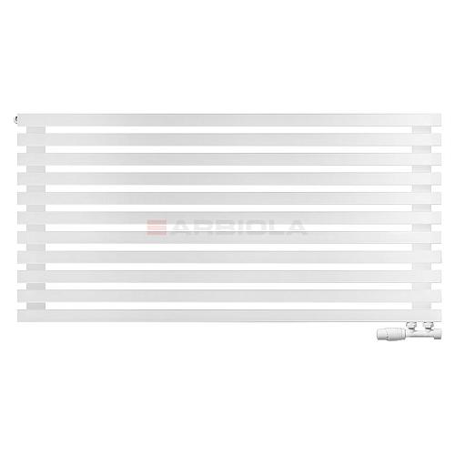 Arbiola Ritmo Gorizont V 1200-40-11 секций белый горизонтальный радиатор c нижним подключением