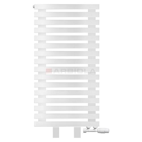 Arbiola Gorizont Ritmo VZ 500-40-16 секций белый горизонтальный  радиатор c нижним подключением (на ножках)