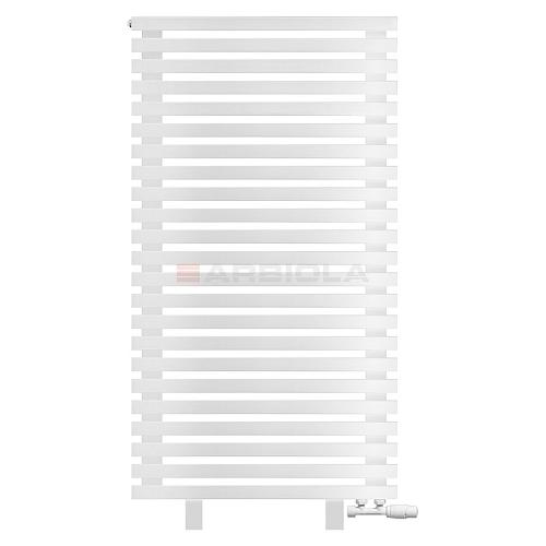 Arbiola Gorizont Ritmo VZ 700-40-23 секции белый горизонтальный  радиатор c нижним подключением (на ножках)