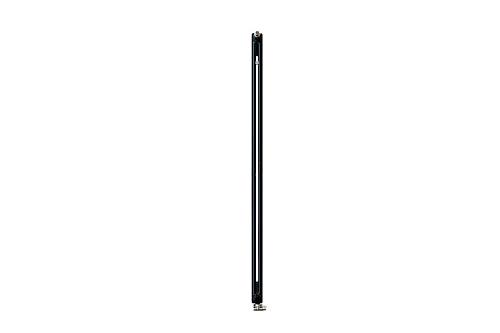 Zehnder Charleston Completto 2180/04 V001 1/2" RAL 9017 matt/9217 нижнее подключение черный матовый