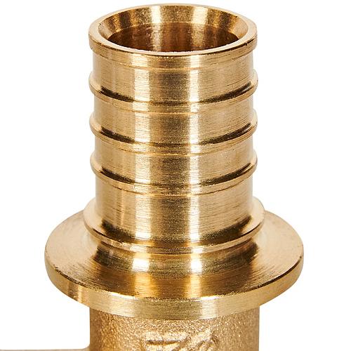 ROMMER Тройник переходной 25x20x25 для труб из сшитого полиэтилена осевой