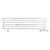 Arbiola Gorizont Ritmo VZ 1250-40-06 секций белый горизонтальный  радиатор c нижним подключением (на ножках)