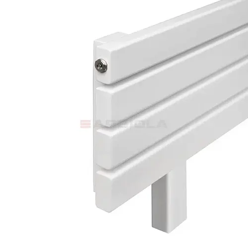 Arbiola Gorizont Liner HZ 700-36-20 секции белый горизонтальный радиатор c боковым подключением с ножками