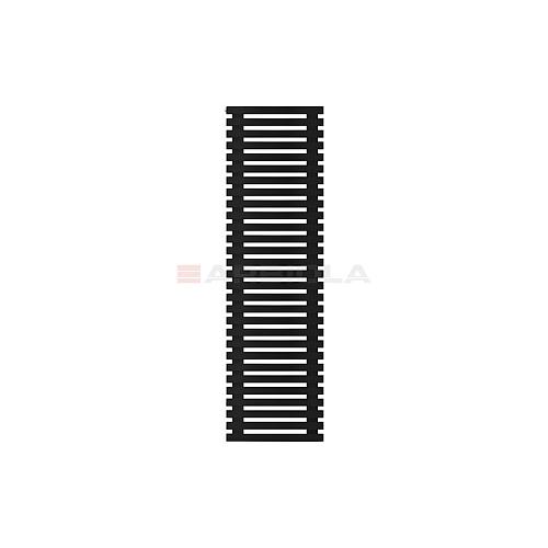 Arbiola Gorizont Ritmo H 600-40-29 секций чёрный горизонтальный  радиатор c боковым подключением