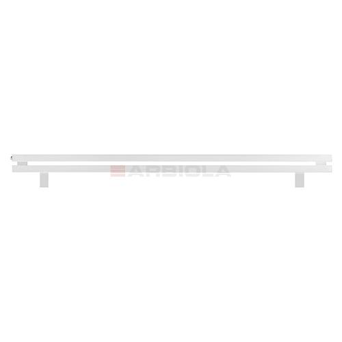 Arbiola Gorizont Ritmo HZ 1800-40-02 секции белый горизонтальный  радиатор c боковым подключением (на ножках)