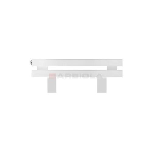 Arbiola Gorizont Ritmo HZ 600-40-02 секции белый горизонтальный  радиатор c боковым подключением (на ножках)