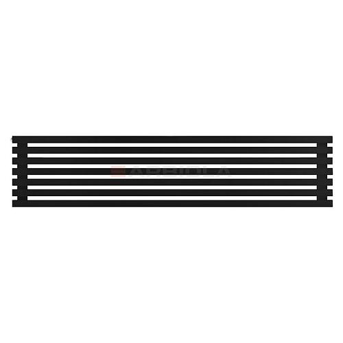 Arbiola Gorizont Ritmo H 1500-40-07 секций чёрный горизонтальный  радиатор c боковым подключением