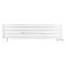 Arbiola Gorizont Ritmo VZ 2200-40-09 секций белый горизонтальный  радиатор c нижним подключением (на ножках)